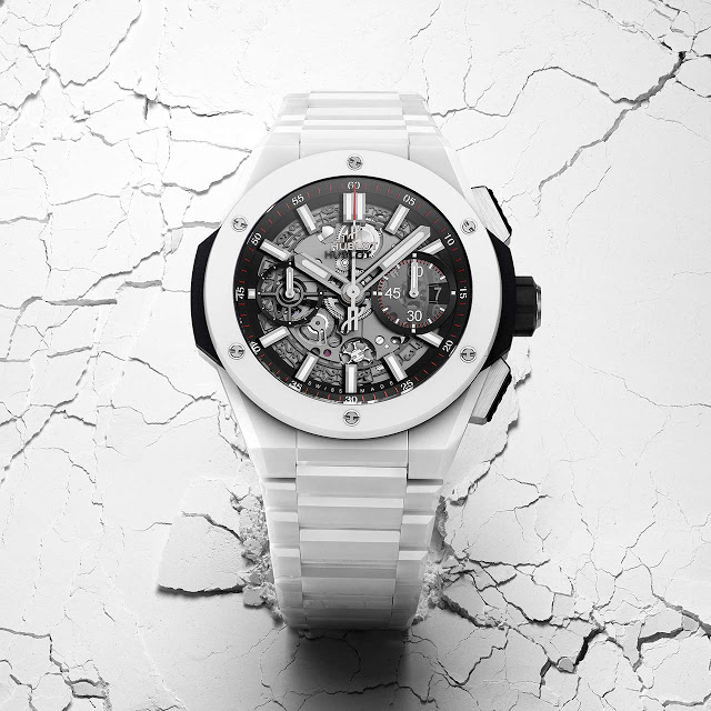 Replica Hublot Big Bang Integral Ceramic Blanco